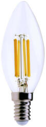 Rábalux 1298 filament LED E14 C37 gyertya fényforrás, 6W, 3000K, 800 lm (1298)