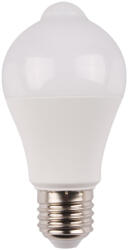 Avide Smart LED Globe A60 mozgásérzékelős fényforrás, 10W, 4000K, 806 lm (ASG27NW-10W-PIR)