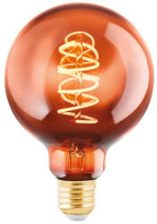 EGLO 110092 Decor Spiral E27-LED-G95 dimmelhető gömb fényforrás, 4W=3W, 2000K, 30 lm (110092)