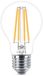 Philips A60 E27 filament LED körte fényforrás, 10.5W=100W, 4000K, 1521 lm, 220-240V (929002026228)