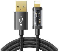 JOYROOM S-UL012A20_B 2m USB - Lightning fekete adat- és töltőkábel (S-UL012A20_B)