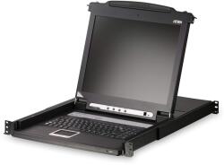 ATEN ATEN KVM 8 port LCD 19'' + keyboard + touchpad PS/2 or USB, 1U 19'' Rack (CL1308N-ATA-AG)