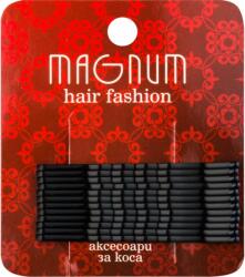 Magnum Hair Fashion agrafe de păr neagră 12 buc