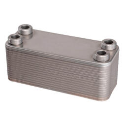 FixTrend ZB190-30 30 lemezes forrasztott hőcserélő, L=190mm, 4x3/4" (17B1903009)