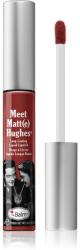 theBalm Meet Matt(e) Hughes Long Lasting Liquid Lipstick Ruj de buze lichid, de lunga durata culoare Loyal 7.4 ml