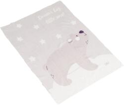 Cangaroo Бебешко одеяло Cangaroo - Dreamy bear, 75 х 100 cm, сиво (111870) - ozone