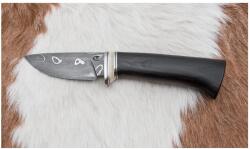 Jiří Čurda Exkluzív damaszkuszi kés 8, 6 cm tölgy/tevecsont 581 (CU0035)