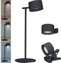 Solight WO68-B-LED Dimmelhető újratölthető lámpa 3in1 LED/4W/2000 mAh 3000/4000/6500K fekete WO68-B (SL1575)