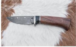 Jiří Čurda Damaszkuszi vadászkés 9, 7 cm dió/juhar 552 (CU0036)