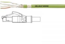 Helukabel RJ45 Hálózat, Ipari Ethernet Összekötőkábel CAT 6A S/FTP 10.00 m Zöld PUR köpeny, Fonat árnyékolás, Fólia árnyékolás, Hajlékony (806623)