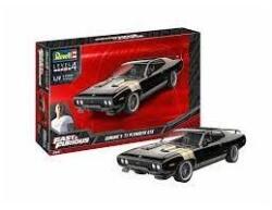 Revell Model auto 1: 24 Plymouth GTX 1971 Dominic Fast and Furious, motor cu mai multe piese decalcomanii, 10 ani+, Revell RV07692 (RV07692)