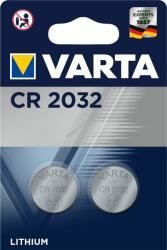 VARTA lithium gombelem, CR2032, helyettesíti DL2032 IEC CR2032 2db/csom