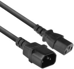 ACT AC3315 Powercord C13 - C14 1, 8m Black (AC3315) - pcland