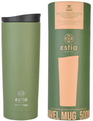 Estia Home Art Travel Mug Save The Aegean Reciclabil Pahar Termos Oțel Inoxidabil Fără BPA 500ml Forest Spirit 01-20347 (01-20347)