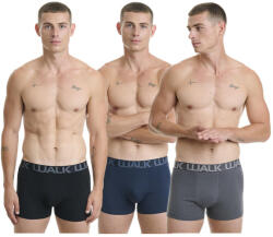 Walk Boxeri pentru bărbați Black - Blue - Gray 3Pachet W1753-4-020310 (W1753-4-020310)