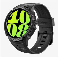 Spigen RUGGED ARMOR PRO pótszíj (egyedi méret, szilikon, ütésállóság + szilikon keret) FEKETE ACS06496 (ACS06496)