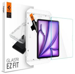 Spigen EZ FIT HD képernyővédő üveg (2.5D, tokbarát, ultravékony, 0.2mm, 9H + segédkeret) ÁTLÁTSZÓ AGL07803 (AGL07803)