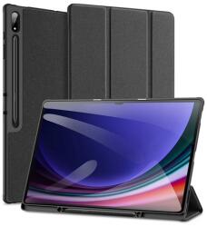 Dux Ducis Samsung Tab S10 Ultra LTE DUX DUCIS DOMO tok álló, bőr hatású aktív FLIP, ceruza tartó, FEKETE GP-162913 (GP-162913)