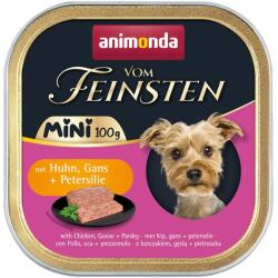 Animonda Vom Feinsten Adult Mini - csirke, liba és petrezselyem 12 x 100 g