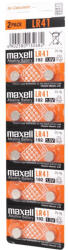 Maxell LR41L 1, 5V alkáli gombelem 10db/csomag (LR41L-10BP-MAX)