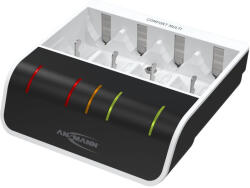 ANSMANN Comfort Multi akkumulátor töltő 1-4db AA/AAAC/D 1db 9V akkuhoz (1001-0093) - mostelado