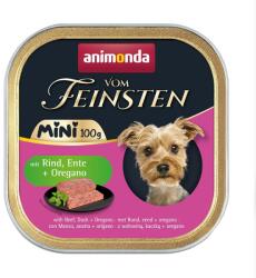Animonda Vom Feinsten Adult Mini - marhahús, kacsa és oregánó 12 x 100 g