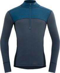 Devold Lauparen Merino 190 Zip Neck Man férfi funkcionális póló XL / sötétkék