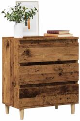 vidaXL komód Régi fa 60x35x70 cm Gépelt fa (856480)