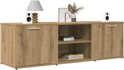 vidaXL TV szekrény Artisan tölgy 120x34x37 cm Műanyag fa (855975)