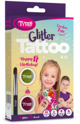  TyToo Happy Birthday Csillámtetoválás szett