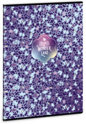 Ars Una Ars Una Wonderland Ghost-blue A/4 extra kapcsos füzet-sima (93809474)
