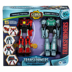 Hasbro Earthspark Cyber-combiner Terran Fricska és Robby Malto - kvikki