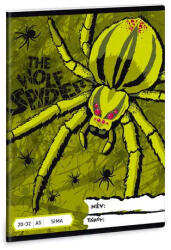 Ars Una The Wolf Spider pókos A/5 sima füzet 20-32 (93617604) - kvikki