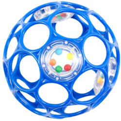 Bright Starts játék Oball Rattle 10cm kék (74451122819)