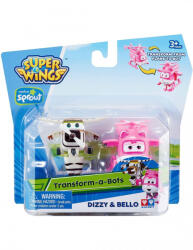 Super Wings Szárnyalók Transform 2db-os Dizzy & Bello (710630B) (710630B)