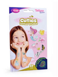 Tytoo Cuties tetoválás matrica szett - kvikki