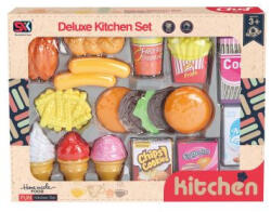 Deluxe hamburgerező készlet - 18 db-os