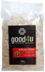 Good4u Vegán Kókusz Chips Kénmentes