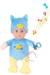  Zenélő altató baba cumival, 25 cm