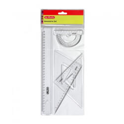 Herlitz Vonalzó-szett 4 részes (08700403) - kvikki