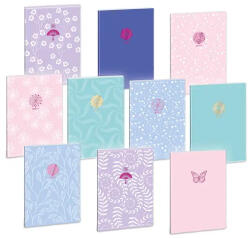 Ars Una Ars Una Soft touch Spring-mix A/4 extra kapcsos füzet-ponthálós (53103789)