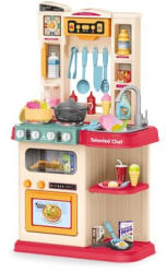  Szuperséf kiskonyha szett, barack színű - 60 db-os