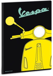 Ars Una Vespa Yellow A/4 extra kapcsos füzet-vonalas (93118767) - kvikki