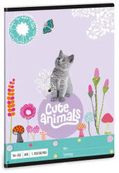 Ars Una Cute Animals-kitten A/5 2. oszt. füzet 16-32 (53593689) - kvikki
