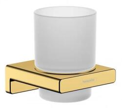 Hansgrohe Suport cu pahar, auriu lucios (polished gold optic), Hansgrohe AddStoris 41749990 41749990 (41749990)