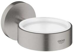GROHE Suport pentru pahar sau savoniera Grohe Essentials crom mat (supersteel) 40369DC1 40369DC1 (40369DC1)