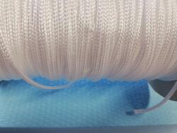  Fehér polipropilén , zsinór emeletes ágy, terasz, korlát, lépcső védőháló kötözéséhez (110pp)