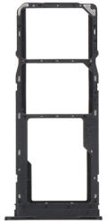 Samsung A055 Galaxy A05 DualSim sim kártya tartó tálca, fekete (gyári)