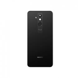 Huawei Mate 20 Lite akkufedél (hátlap) ragasztóval, kamera lencsével, fekete (gyári)