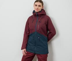 Tchibo Női sí- és snowboardkabát, bordó/sötétkék Borvörös és kék 38